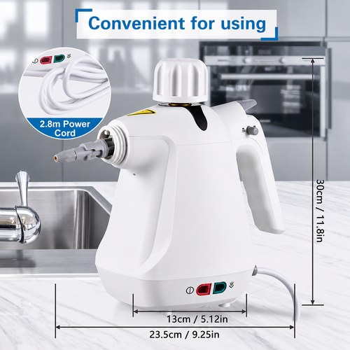 High-Temperature Steam Cleaner — A cleaning tool suitable for steam cleaning air conditioners, kitchens, and range hoods.