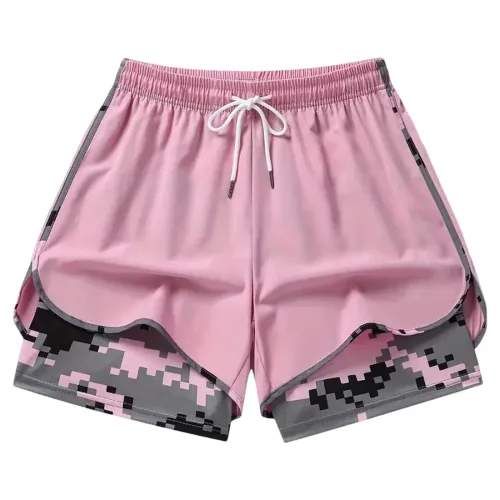 Women's 2-in-1 Quick-Drying Running Shorts