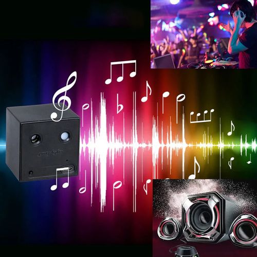 Rechargeable and portable RGB laser party light
