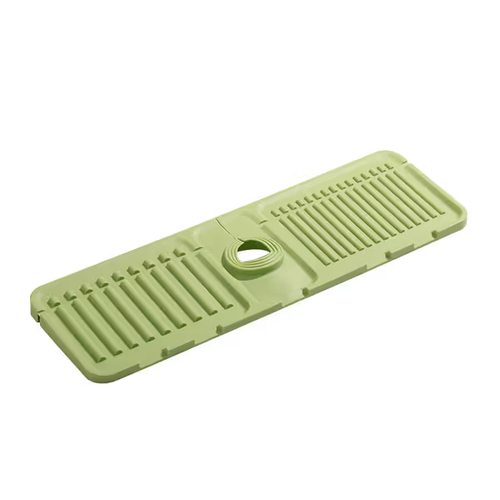 5pcs Silicone Sink Faucet Draining Mat