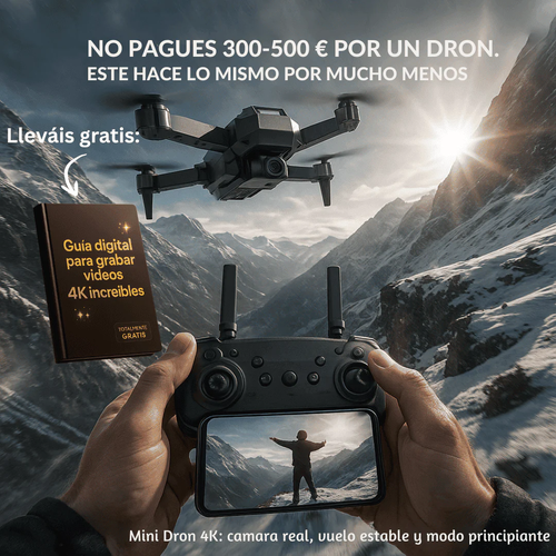 Next-Gen AirView Pro 4: Triple Camera Drone for Beginners & Pro-Level Shots