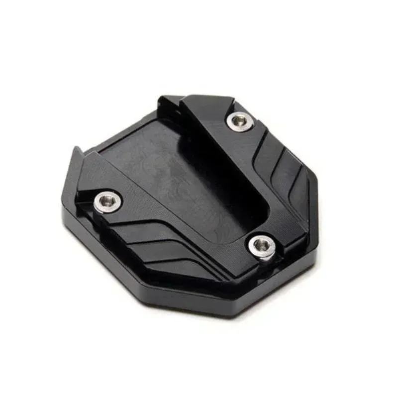 Two-piece sets Motorcycle Bike Parking Kickstand Extender Foot Side Stand Pad Support Plate Motorbike Accessories