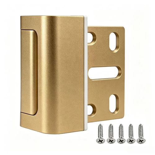 2pcs Door Reinforcement Lock Withstands 800lbs Of Force Extra Proof Door Lock For Kids Safety Door Security Lock for Home Safety