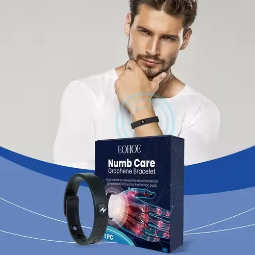Graphene bracelet, portable body care wristband