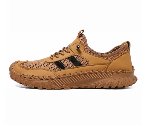 Breathable Men's Flat-Soled Sports Shoes for Summer