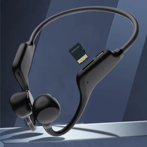 New Bone Conduction Headphones IPX8 Waterproof MP3 32GB Bluetooth5.4 Wireless Headphones With Mic