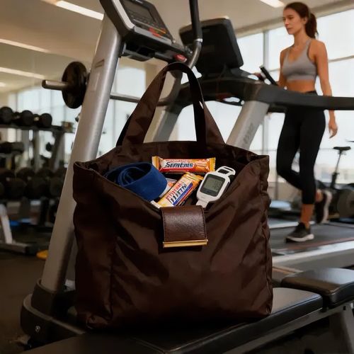 Foldable Keychain Bag Reusable Grocery Bags for Shopping Foldable & Expandable Handbag with Key Ring for Travel Daily Use