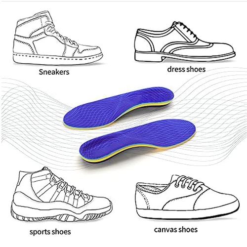 Sport Insole Men Women Sneaker Flat Feet High Arch Support Orthotic Insoles Plantillas Insert Sole
