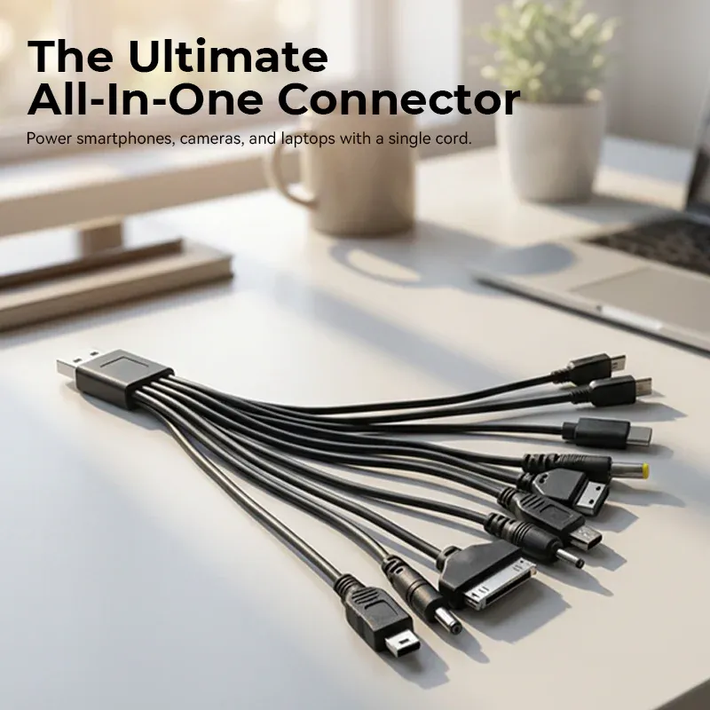 10-in-1 Universal USB Charging Cable