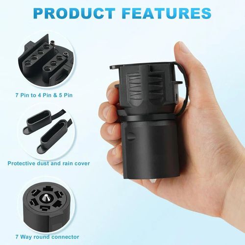 7-Pin to 4 5-Pin Trailer Adapter Plug