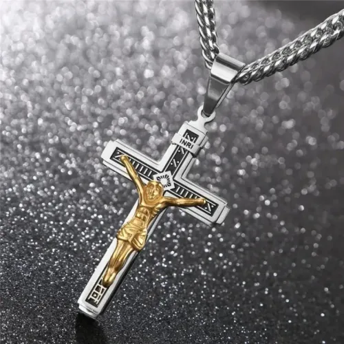 Delicate Timeless Elegance Cross Necklace