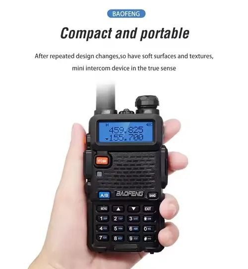 5W High-Power Waterproof Walkie-Talkie