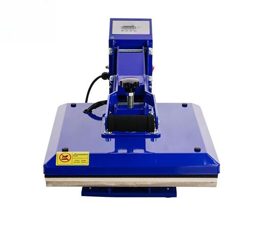 Spot high pressure flat plate manual T-shirt clothes printing pattern embossing heat transfer pressing machine