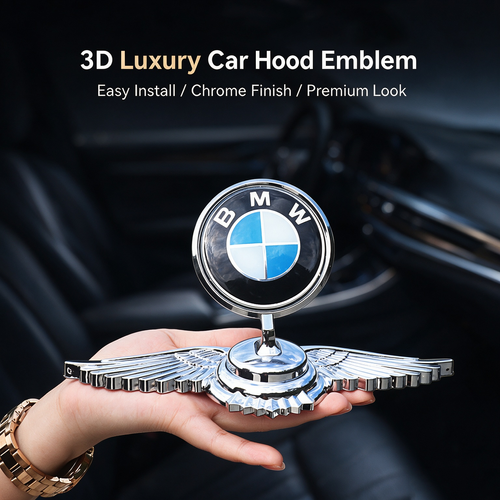 Car logo decoration engine hood modification Please select the correct model to facilitate shipment.