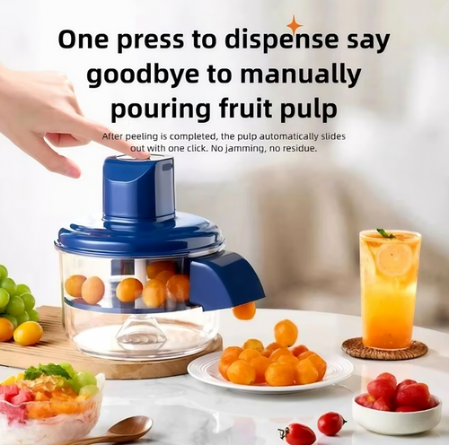 Electric fruit and vegetable peeler