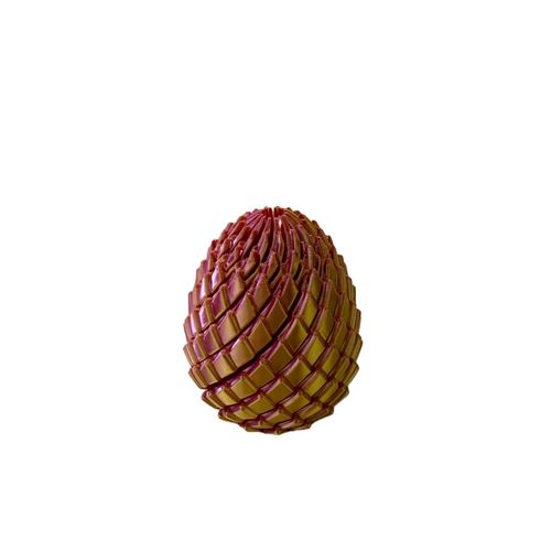 3D Printing Dragon Egg Stress Relief Model, Deformable Twist Egg, Creative Stress-Relief Gadget Desk Ornament