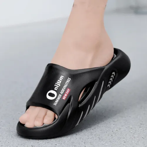 Thick soled high-end slippers trendy brand