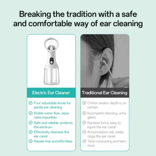 Ear washer Electric smart water Portable electric e remover washer