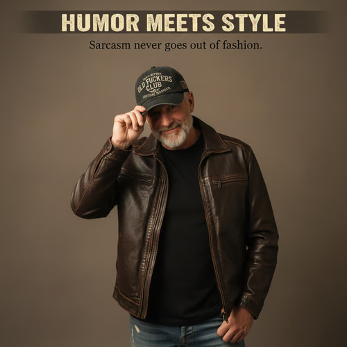 💀Old Guys Club🤘Retro Baseball Cap🧢