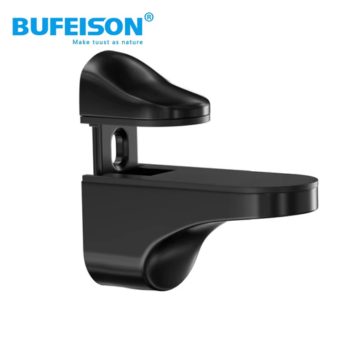 2PCS Zinc Alloy Glass Clamp Adjustable Shelf Clamp