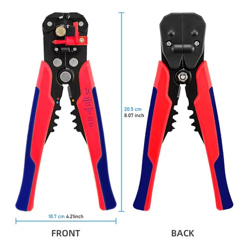 Wire Stripper Self-adjusting Cable Cutter Crimper Automatic Wire Stripping Tool Cutting Pliers Tool