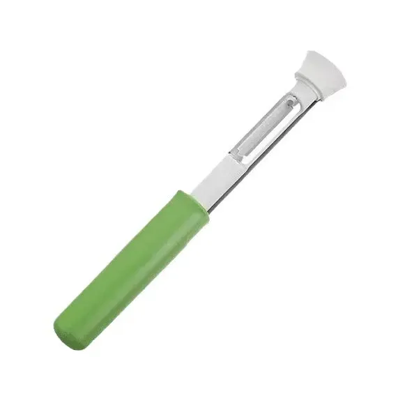 2 in 1 Fruit Core Remover Stainless Steel Rust-proof Fruit Peeler Anti Slip Handle Anticorrosive Fruit Pitter Pear