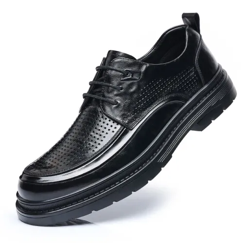 Safety Work Boots Anti-Scald Steel Toe Anti Smash Anti Puncture Wear Resistant Suede Protective Shoes Size 36-46
