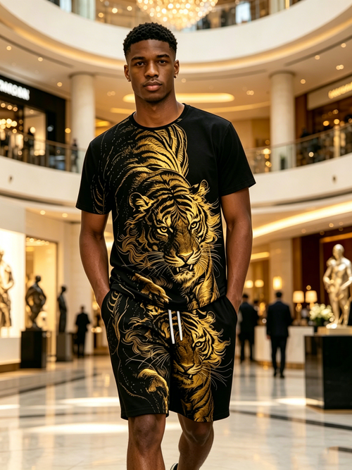 Men's 3D Printing Set tiger