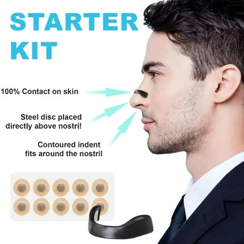 Magnetic ventilation dilator