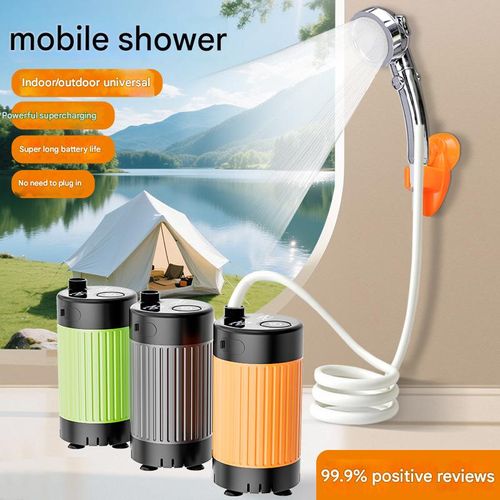 Outdoor bathing artifact electric shower dormitory home portable shower