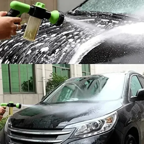 Pressure Hose Nozzle Foam Gun 8 In 1 Jet Spray Gun Soap Dispenser Garden Watering Horse Dog Animal Car Washing Tool Dropshipping