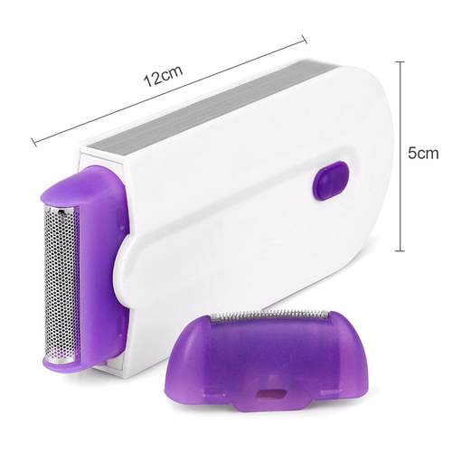 Blue light induction women's electric hair removal machine