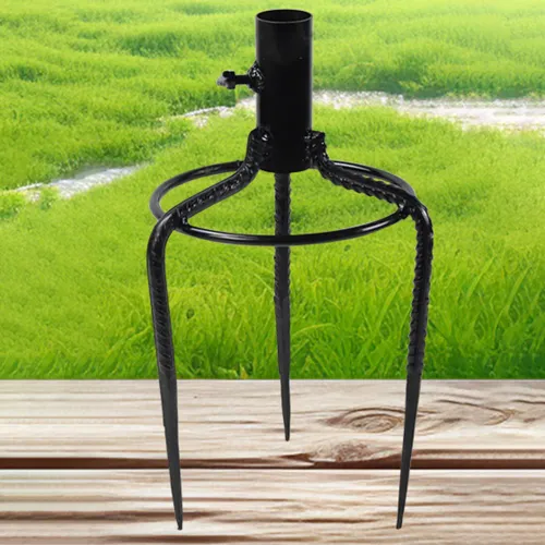 Umbrella Sand Anchor Insert No Dig Parasol Base Mount for Garden Lawn Beach Umbrella Stake Metal Beach Umbrella Base