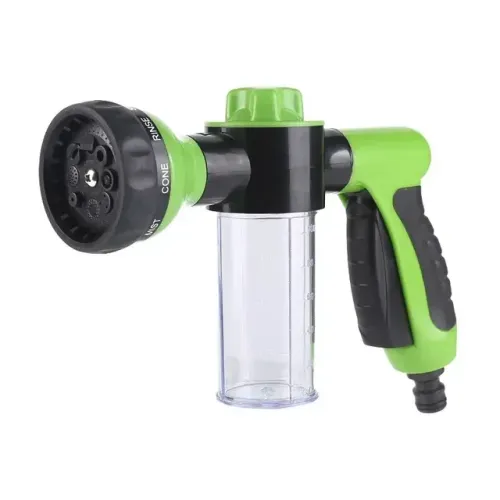 Pressure Hose Nozzle Foam Gun 8 In 1 Jet Spray Gun Soap Dispenser Garden Watering Horse Dog Animal Car Washing Tool Dropshipping