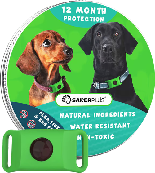 Pet flea and tick rings effectively prevent flea and insect bites.