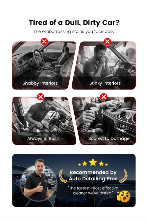 ✨🔥 LAST DAY PROMOTION 🔥Interior Cleaning Cream for Cars 3piece 300g