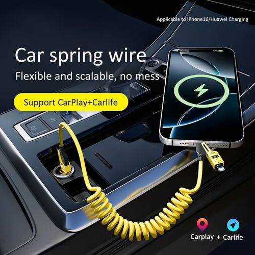 4 PCS - 4 in 1 Spring Fast Charging Cable4PCS