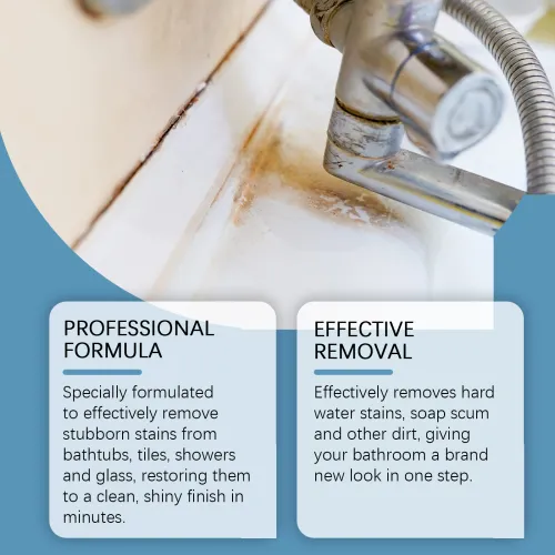 D8KF Bathroom Descaler Foam Cleaner, Upgrade Powerful Bathroom Descaler Foam Cleaner All Purpose Rinse Cleaning Foams for
