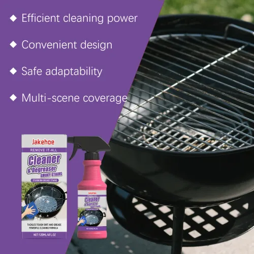 Barbecue Grill And Pan Cleaner Powerful Cleaning Solution For Removing Stubborn Grease And Burnt-On Residue From Grills And Pans