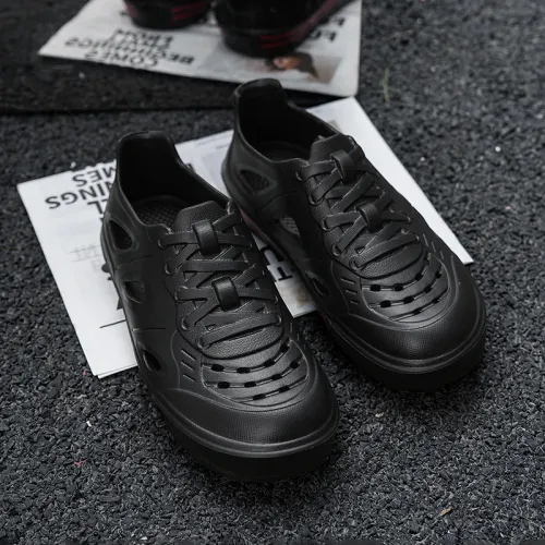 Men's Summer Outdoor Slip-On Shoes Anti-Slip Deodorant Breathable Sandals Driving