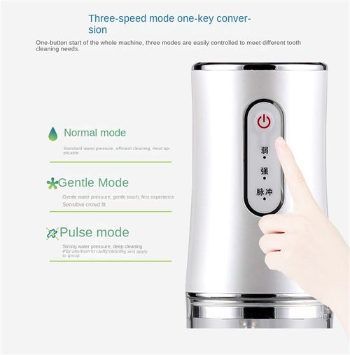 Smart electric water flosser