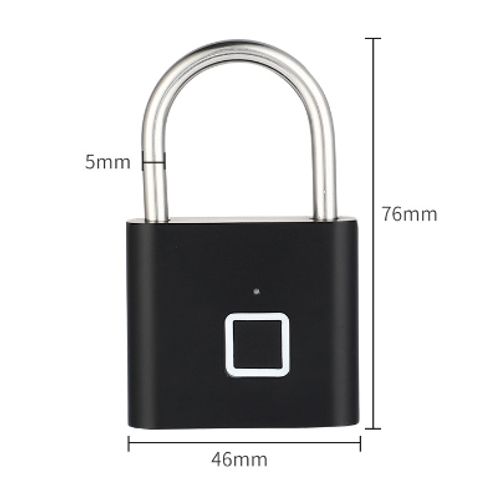 Smart fingerprint padlock outdoor waterproof and rust-proof