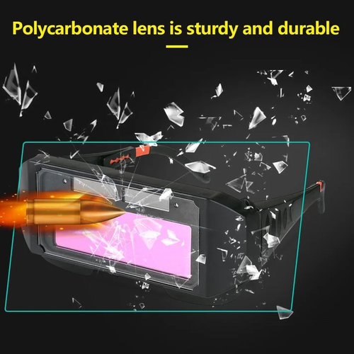 1pc Auto Darkening Welding Goggle Glasses - Advanced Automatic Light Change Technology for Enhanced Eyes Protection
