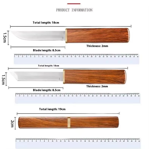 High hardness stainless steel double blade