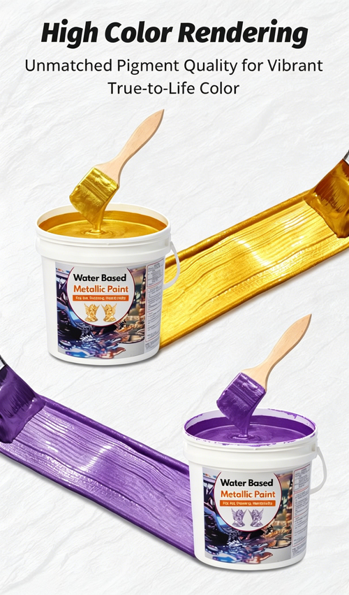 100g Water-based Paint — Electroplated Purple