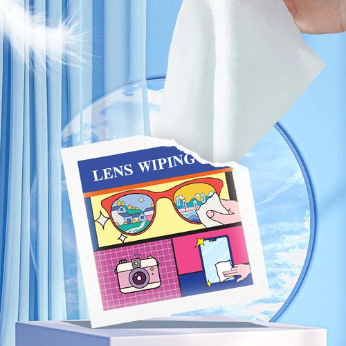 100 Anti-Fog Lens Cleaning Wipes – For Glasses, Phones & Cameras Quick-Dry