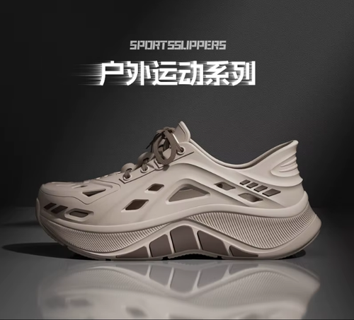 Thick soled perforated shoes for men summer new style driver's driving anti slip