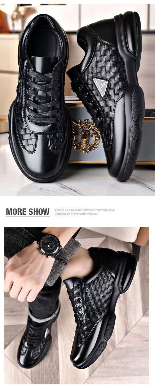Men's Breathable Leather Shoes Spring Autumn New Sports Business Casual Shoes Low Cut Lace Up Lightweight Men's Shoes Sneakers
