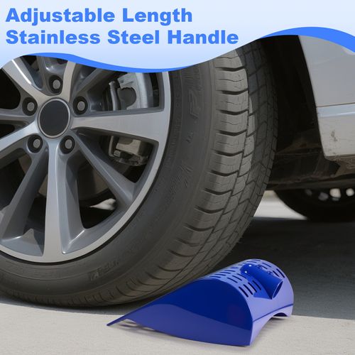 2-in-1 Chicken Manure Shovel And Rake, Used For Cleaning Chicken Coops And Pet Waste, For Small Farm, Adjustable Length