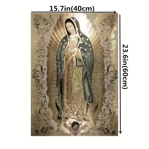 1pc Canvas Poster Modern Art Guadalupe Mother Of God Home Decoration Canvas Painting Decor Wall Art Home Wall Decor No Frame